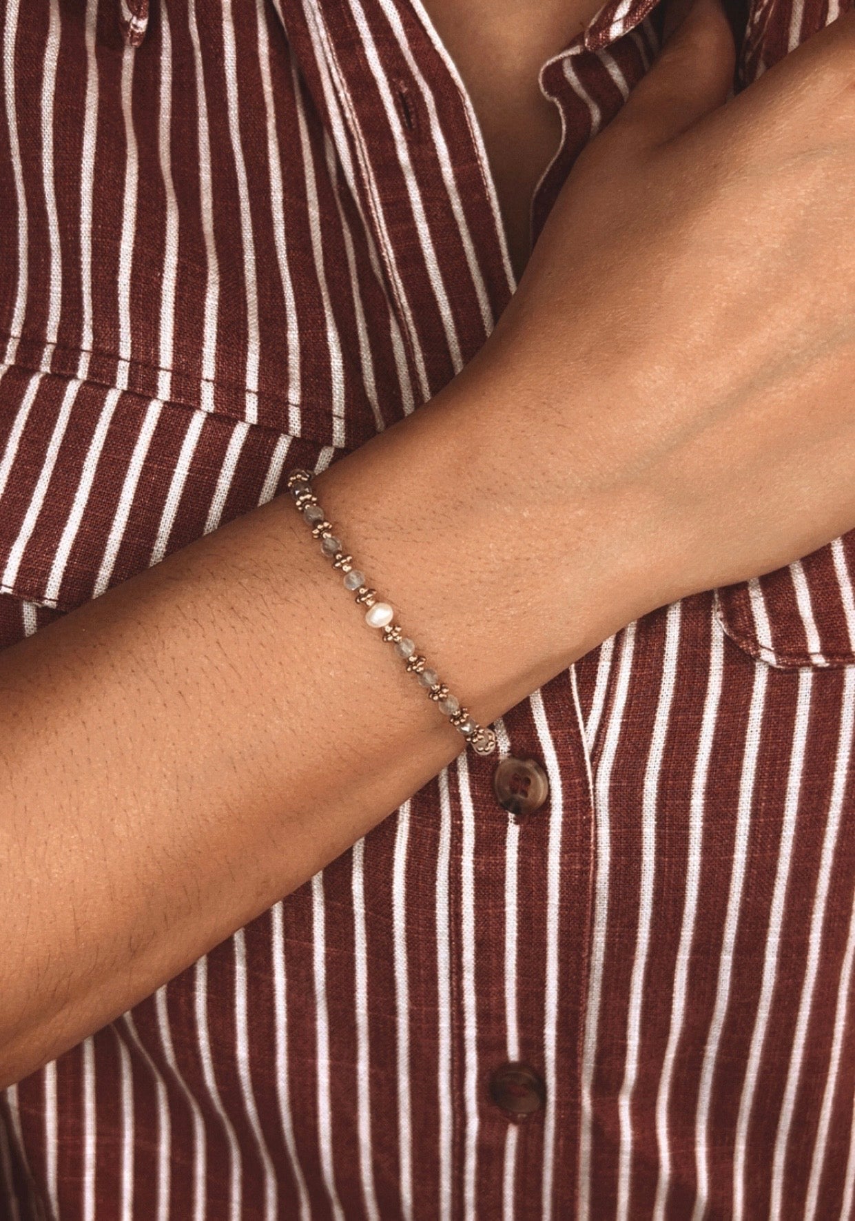 Bracelet Thaïs - Labradorite