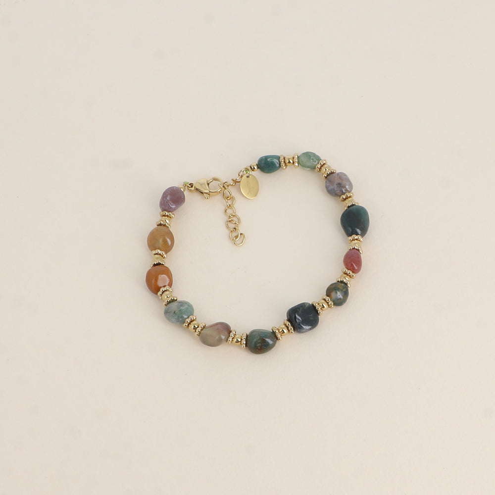 Bracelet Arya - Agate Indienne