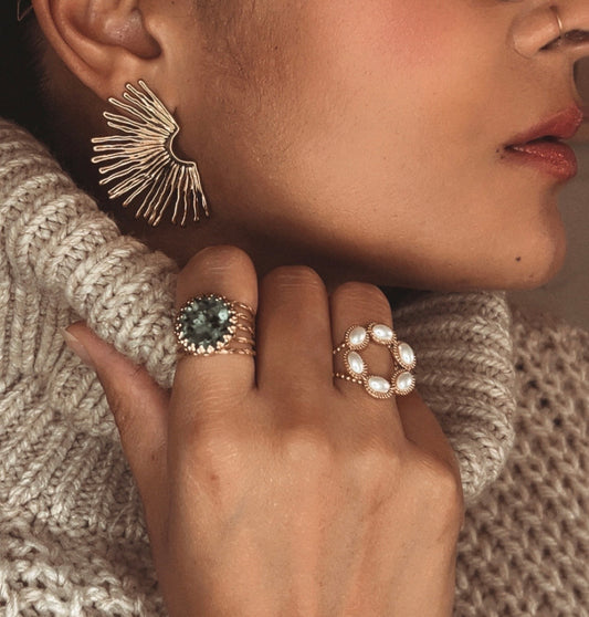 Boucle d’oreille Soléia