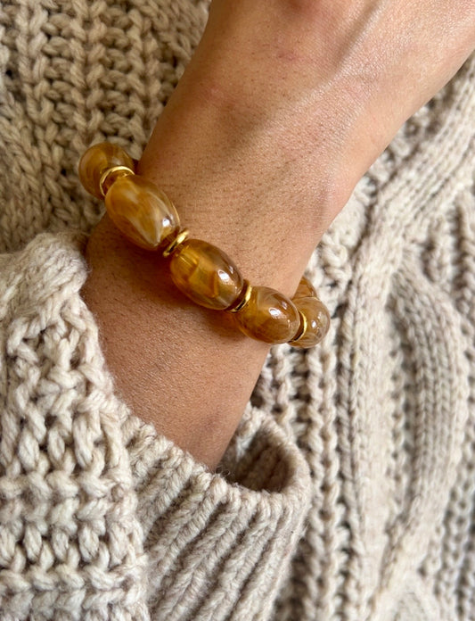 Bracelet Éléonore Ambre