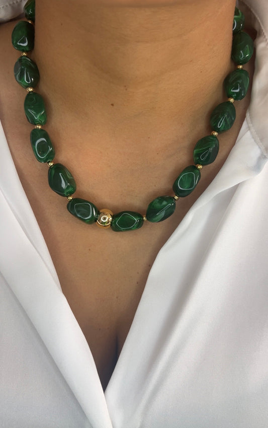 Collier Calista vert