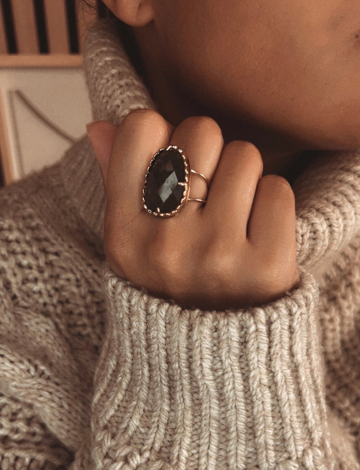 Bague Adélia Labradorite