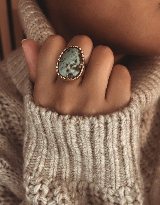 Bague Adélia turquoise africaine