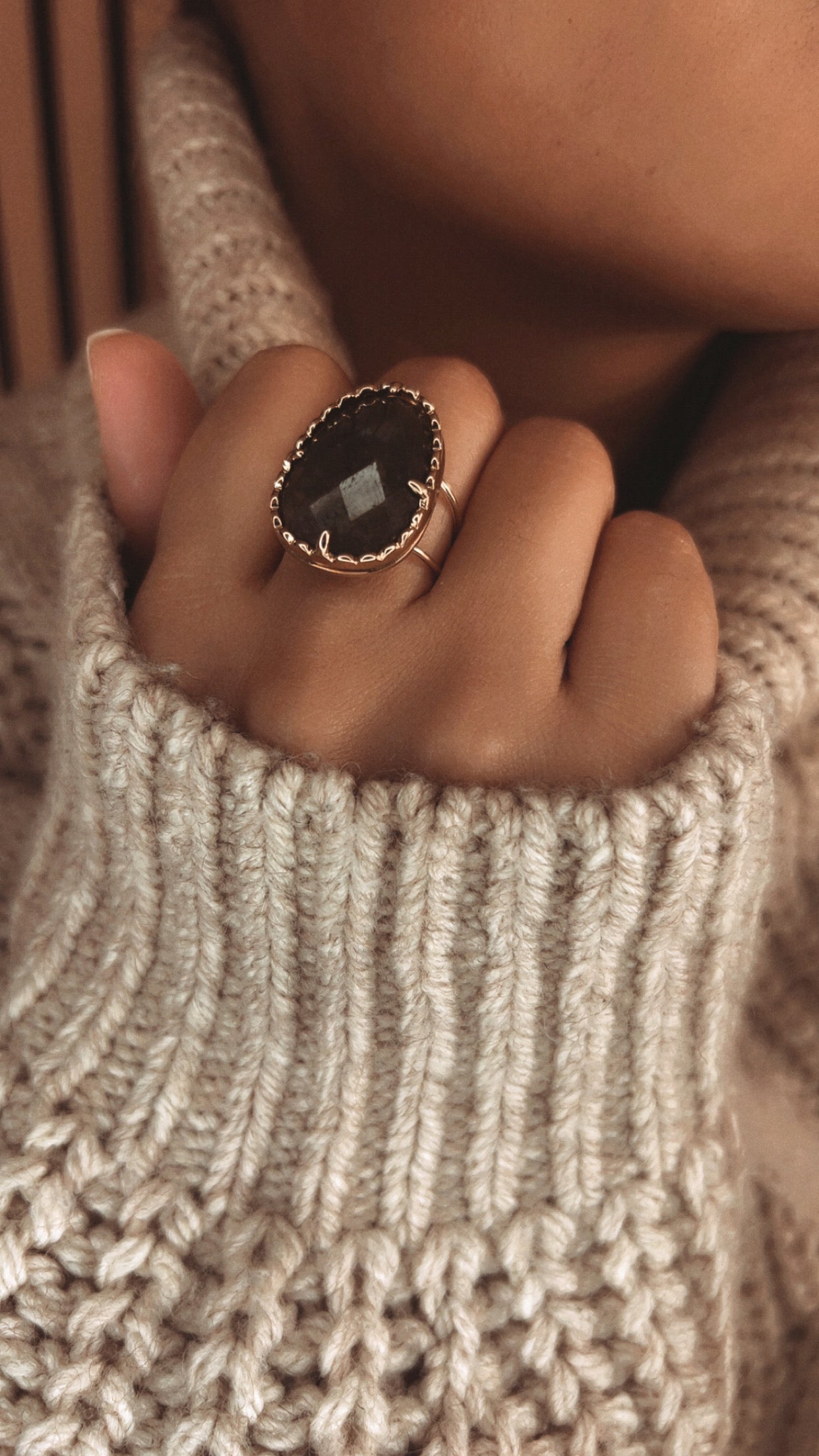 Bague Adélia Labradorite
