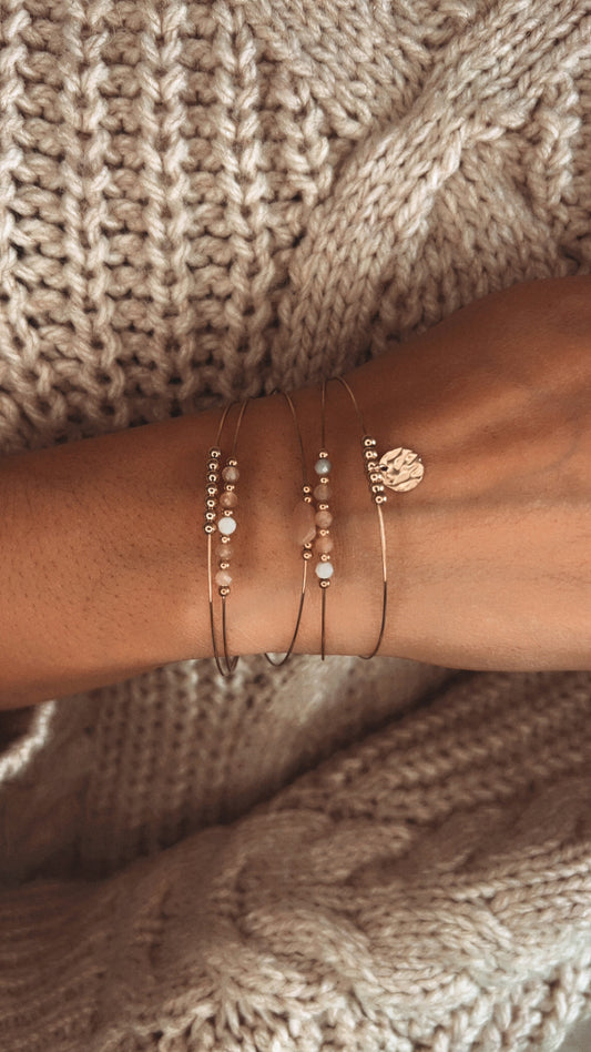 Bracelet Moana - Pierre de soleil