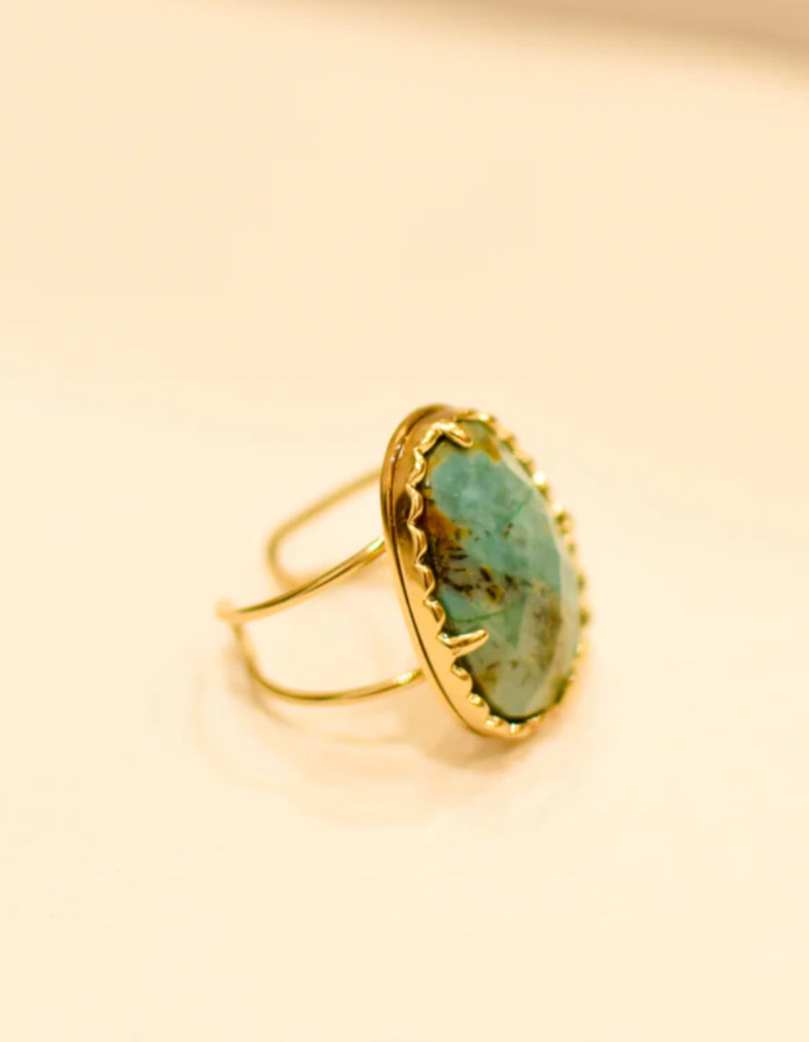 Bague Adélia turquoise africaine