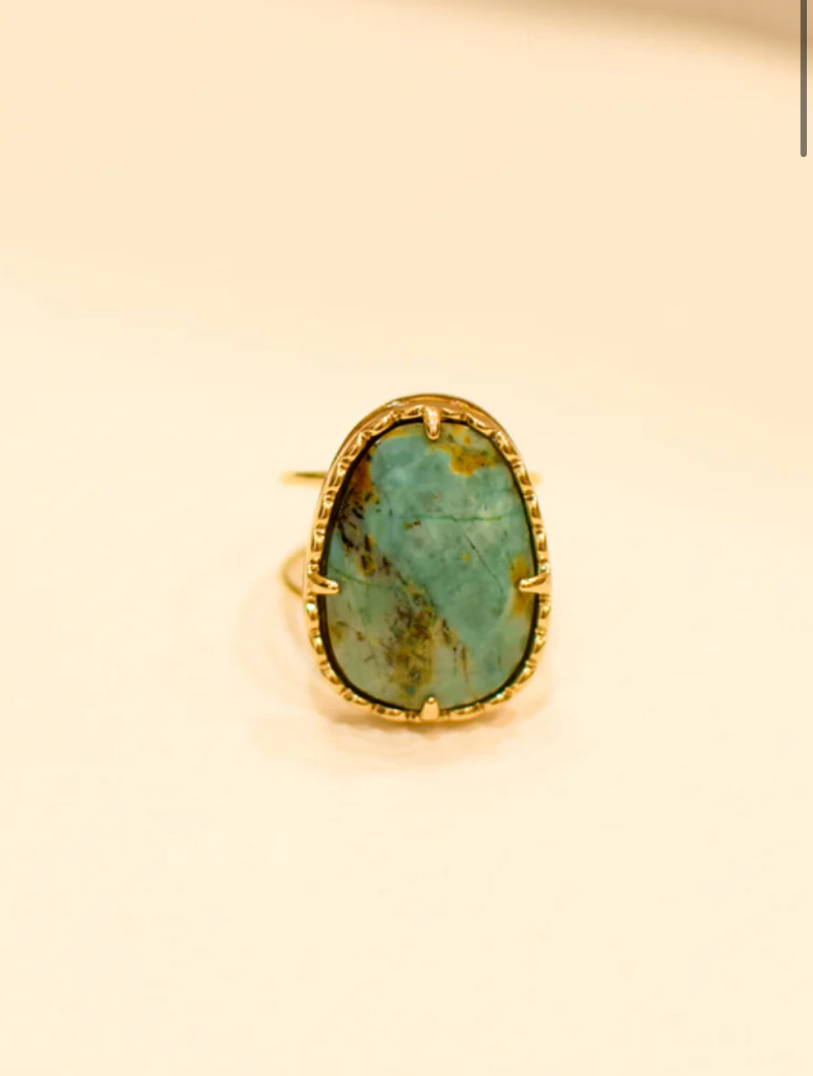 Bague Adélia turquoise africaine