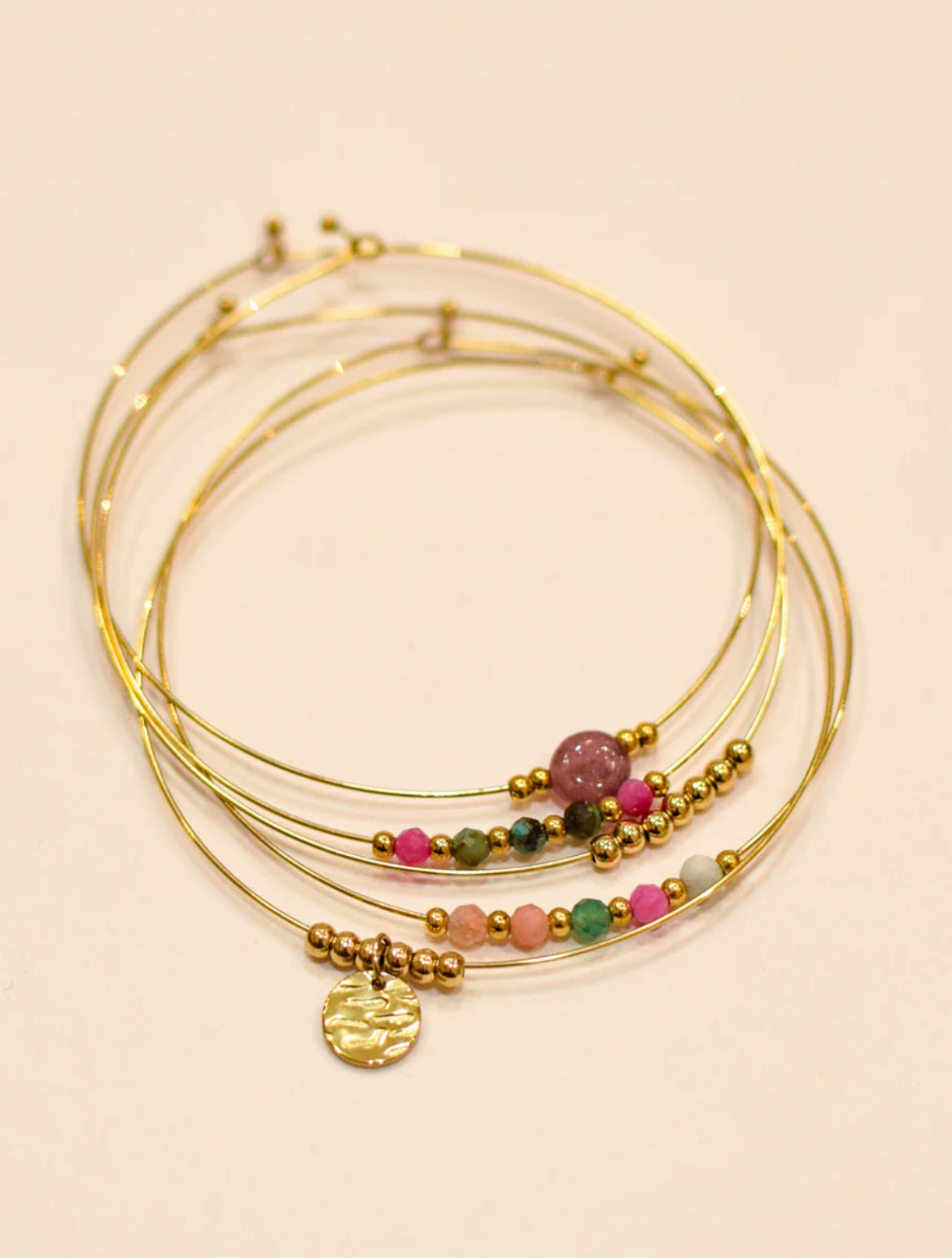 Bracelet Moana - Tourmaline multicolore