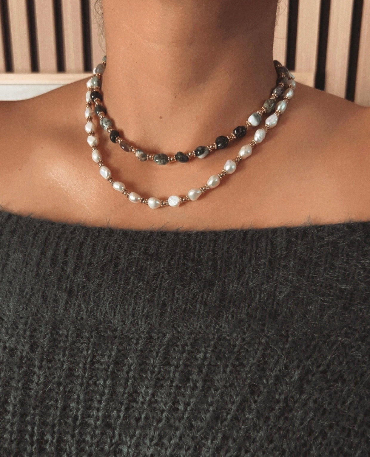 Collier Arya - Perles d’eau douce