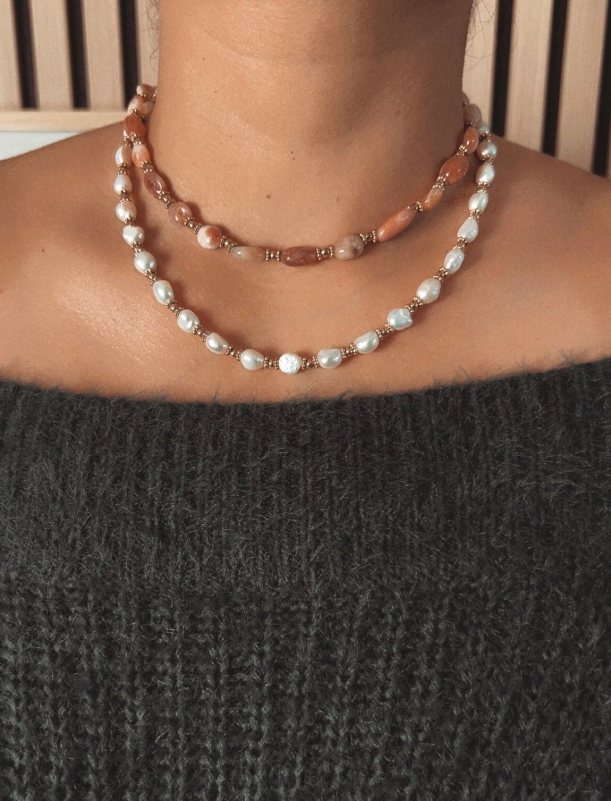 Collier Arya - Pierre de Soleil